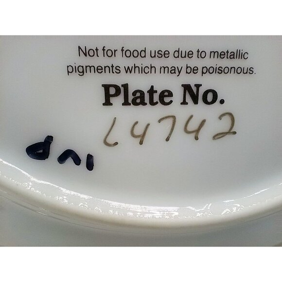 Hummel Country Crossroads Plate Limited Edition Little Companions Danbury Mint - Picture 10 of 12